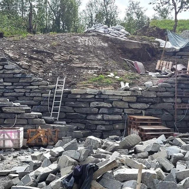 Arbeid utført av Tw Mur og Bygg AS